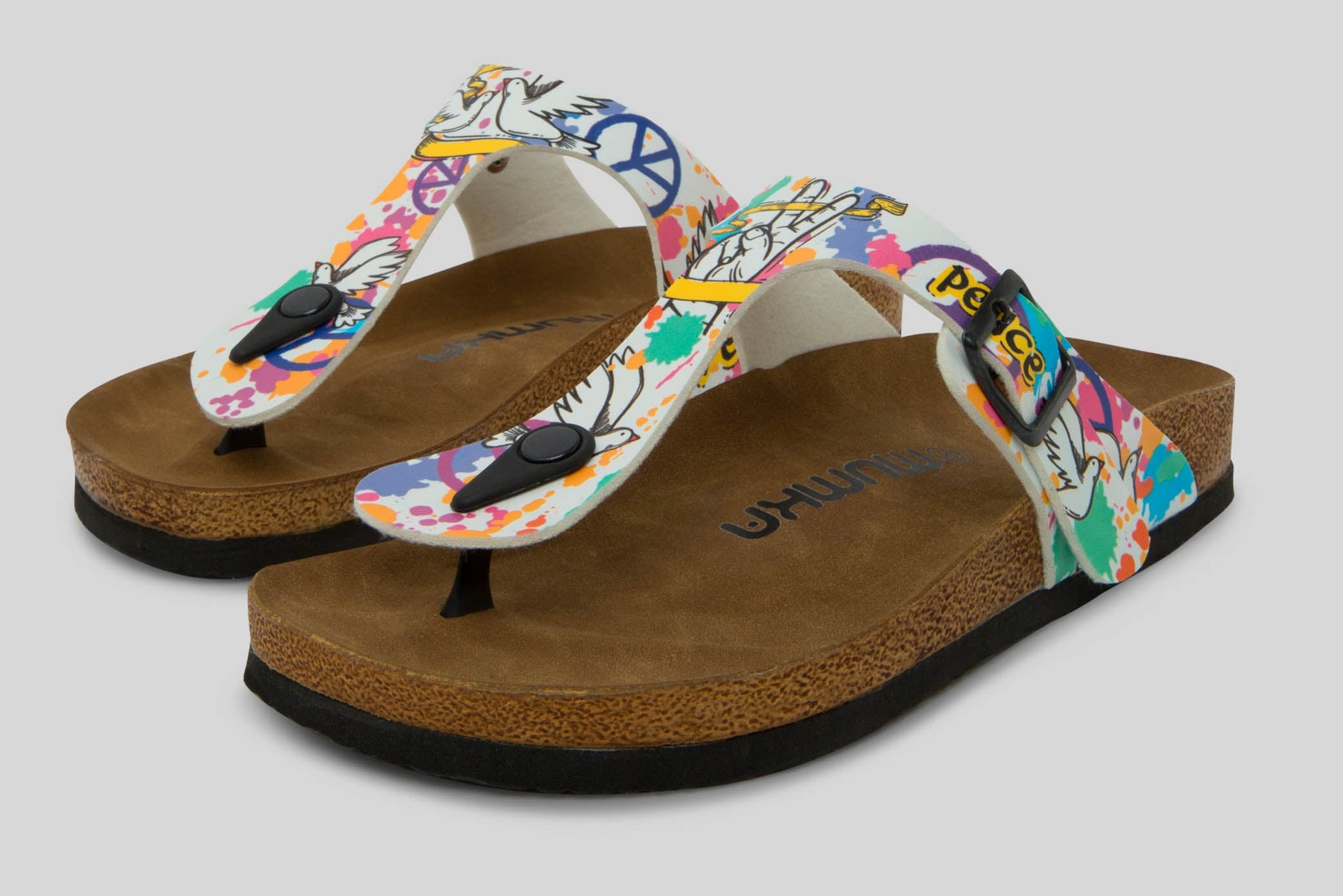 Peace Sandals BY Mumka - Sandals available at DOYUF